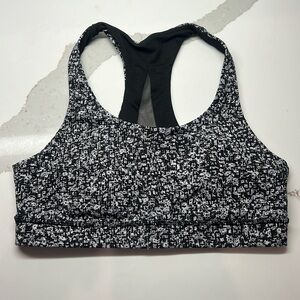 Lululemon padded mesh sports bra